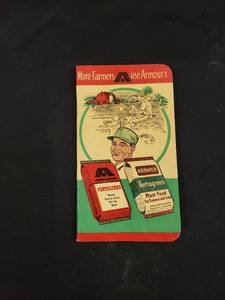 lot 8397 image: Armour Advertising notebook