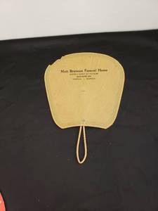 lot 8429 image: old hand fan