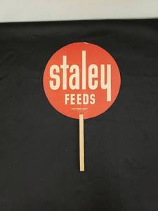 lot 8430 image: Staley feed hand fan