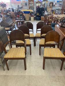 lot 4293 image: 6 vintage chairs