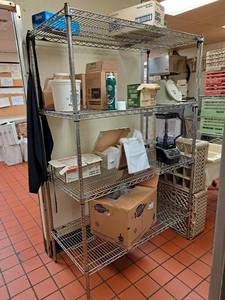 lot 9441 image: 4 Tier Metro Rack