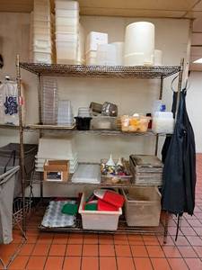 lot 9442 image: 4 Tier Metro Shelf