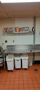 lot 44845 image: 50in Stainless Steel Shelf (contents not included)