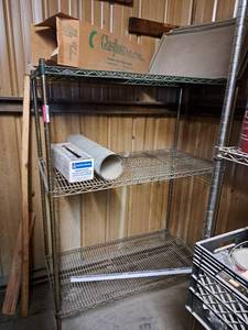 lot 44876 image: 3ft x 18 x 5ft Metro Rack