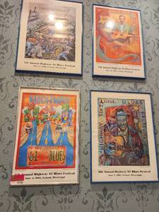 lot 49508 image: Lot of 4 Blues Memorabilia