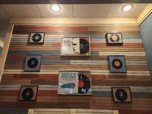 lot 49515 image: Lot of 6 Record Decor 2 in the Middle are NOT Included