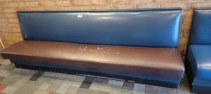 lot 49552 image: Brown And Blue 104 Waiting Area Booth