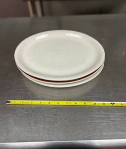 lot 9515 image: Lot of 98 White Dinner Platters