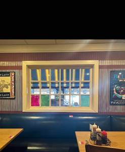 lot 9518 image: 65in White Framed Window