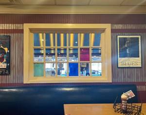 lot 9519 image: 65in White Framed Window