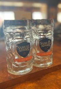 lot 9555 image: Lot of 4 Samuel Adams Mugs