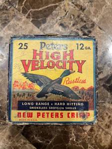 lot 16 image: peters 12 ga. 2 34