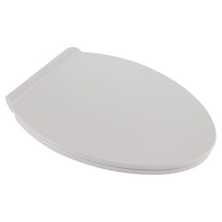 lot 1636 image: American Standard Contemporary Slow-Close Elongated Closed Front Toilet Seat with TriVantage in White