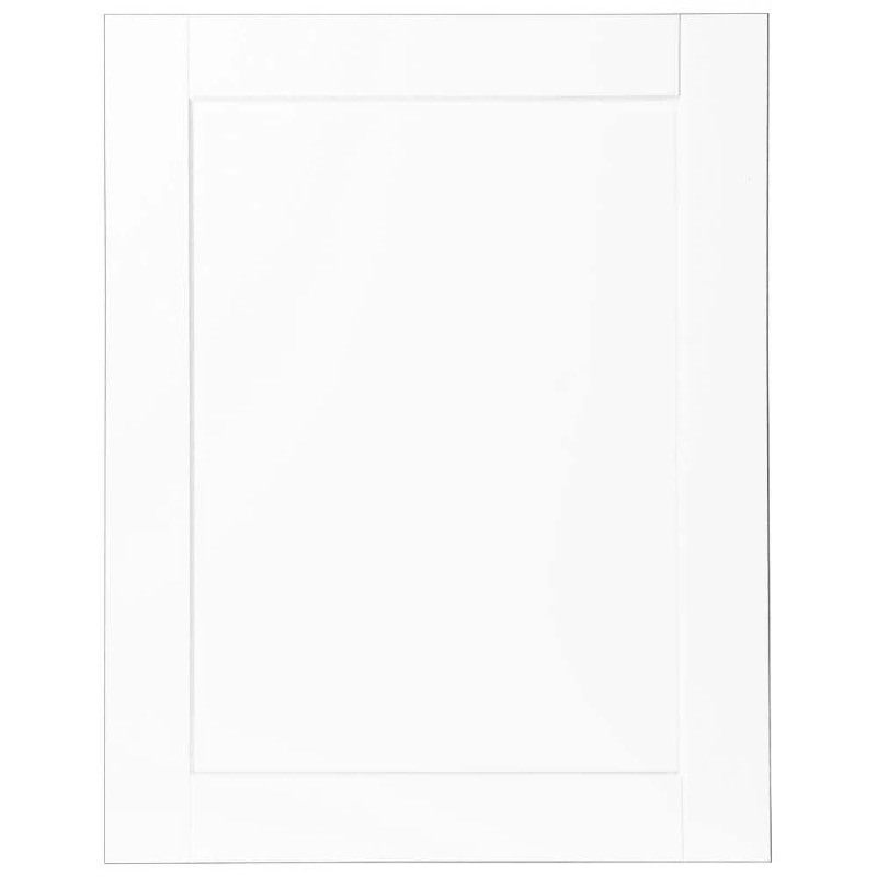 lot 1720 image: Hampton Bay 0.65x29.37x23.06 in. Shaker Base Cabinet Decorative End Panel in Satin White