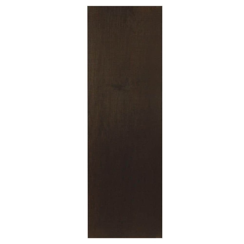 lot 1776 image: Hampton Bay 0.1875x34.5x23.25 in. Matching Base Cabinet End Panel in Java (2-Pack)