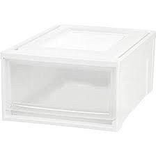 lot 1783 image: set of 3 plastic tub drawers