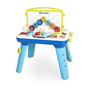 lot 2655 image: Baby Einstein Curiosity Table Activity Station Table Toddler Toy with Lights and Melodies, Ages 12 Months and Up (B07CP8CK7S)