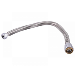lot 2682 image: SharkBite SS3096FLEX24LF, 1 x 34 Flexible Water Heater Connector