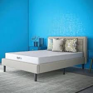lot 2750 image: SLEEP OPTIONS Cool Gel Queen-Size 8 in. Gel Memory Foam Mattress