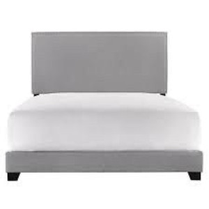 lot 2751 image: Erin 5271GY-T-NH Twin Headboard  Footboard  Siderail - parts and instructions are inside of it