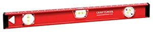 lot 2755 image: CRAFTSMAN Level Tool, 24-Inch (CMHT82344) (B081D6Y87D) - missing plastic end cap