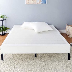 lot 2774 image: Basics Mattress Foundation, Smart Box Spring, Tool-Free Easy Assembly - 7-Inch, Queen