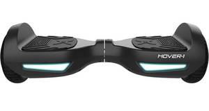 lot 41726 image: Hover-1 Drive Electric Hoverboard  7MPH Top Speed, 3 Mile Range, Long Lasting Lithium-Ion Battery, 6HR Full-Charge, Path Illuminating LED Lights