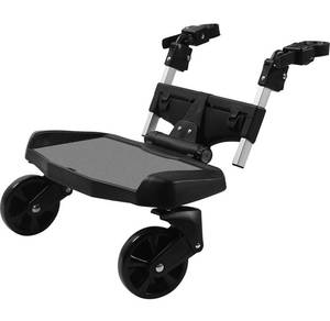 lot 41733 image: guzzieGuss Hitch Full Suspension Ride-On Stroller Board, Compatible with All Styles of Strollers Joggers, Prams, Full-Sized, and Umbrella Strollers, for Ages Two to Five Years, Max Weight 62 pounds