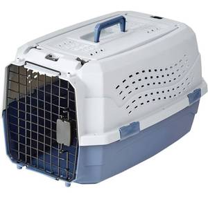 lot 41735 image: Amazon Basics Two-Door Top-Load Hard-Sided Pet Travel Carrier