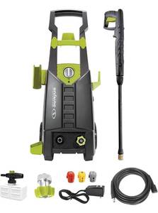 lot 41747 image: Sun Joe SPX2688-MAX 2050 Max PSI 1.8-GPM Max Electric High Pressure Washer for Cleaning Your RV, Car, Patio, Fencing, Decking and More w Foam Cannon