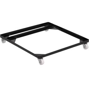 lot 60586 image: Flash Furniture HERCULES Series Steel Stack Chair and Church Chair Dolly