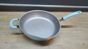 lot 60597 image: Rachael Ray - Create Delicious 12.5-Inch Frying Pan - Light Blue Shimmer