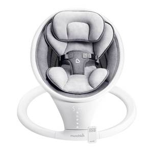 lot 70271 image: Munchkin Bluetooth Enabled Lightweight Baby Swing with Natural Sway in 5 Ranges of Motion, Includes Remote Control (B08M1NQQ5J)