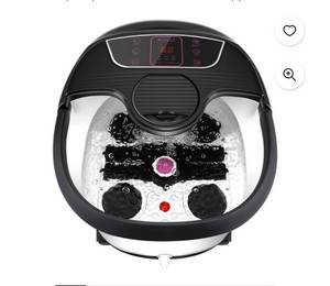 lot 72570 image: ACEVIVI MM-18C - Shiatsu Roller and Bubble Jets Foot Spa Massager with Heat