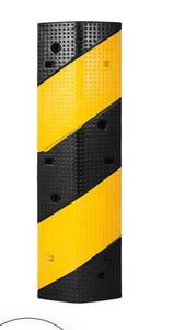 lot 72578 image: Rubber Traffic Speed Bumps w 2 Channel Heavy Duty Modular