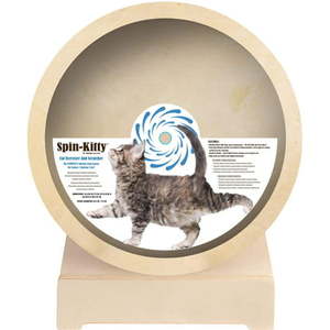lot 27898 image: Penn-Plax Spin Kitty Cat Exerciser Wheel �� 29.5�� Diameter