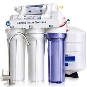lot 27921 image: iSpring RCC7 NSF Certified 75 GPD High Capacity 5-Stage Reverse Osmosis System