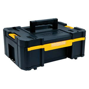 lot 27931 image: DEWALT Tstak 16 In. Plastic Single Deep Drawer Tool Box 12 In. W X 6 In. H Black