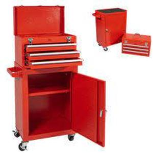 lot 27932 image: 2 Tier Red Tool Box