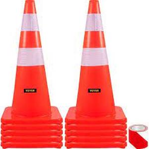 lot 27945 image: Vevor Safety Cones - set of 10