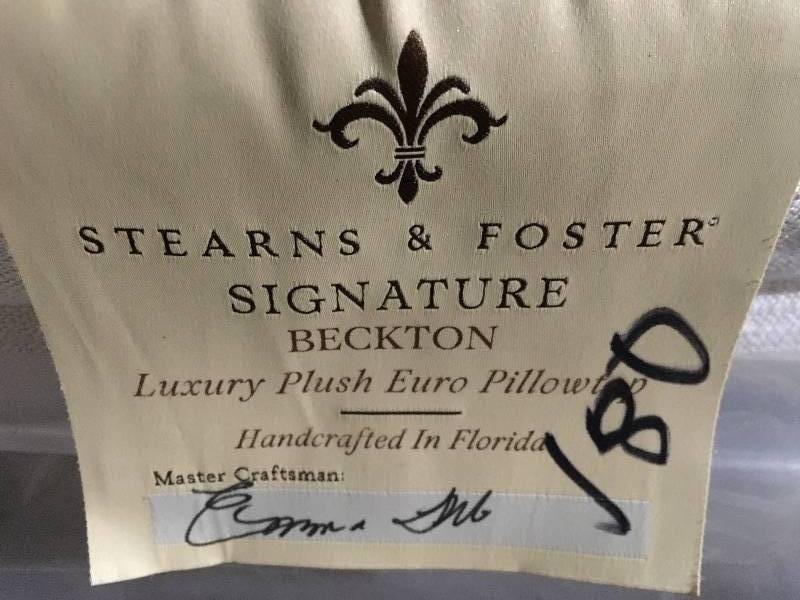 stearns and foster signature