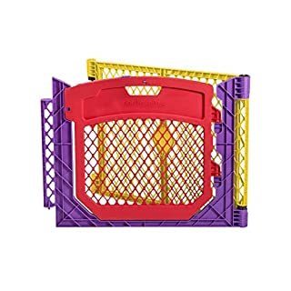 lot 78700 image: Toddleroo by North States Superyard Colorplay Ultimate 2 Panel Extension, Made in USA Increases play space up to 34.4 sq. ft. (Adds 64, Multicolor) (B00IX69TF0)
