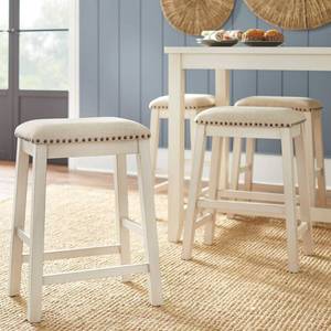 lot 64214 image: Lifestorey Tobias 24-inch Counter Stools (Set of 4) Retail$230.99
