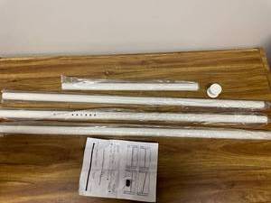 lot 64247 image: adjustable shower rod
