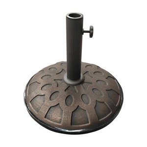 lot 64268 image: International Caravan Milan 25 lb. Resin Patio Umbrella Base