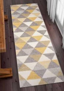 lot 64273 image: Well Woven Mystic Gold Indoor Geometric Mid-century Modern Rug