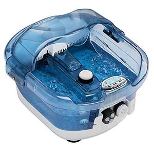 lot 5630 image: HoMedics2-in-1 Sauna and Footbath with Heat Boost, Pedicure At-Home Spa with Visible Warm Mist and Massaging Hydra Streams
