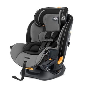 lot 5641 image: Chicco Fit4 4-In-1 Convertible Car Seat - Onyx  BlackGrey