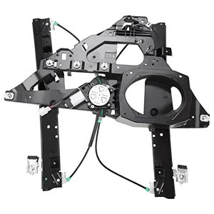 lot 5656 image: A-Premium Power Window Regulator with Motor and Panel Replacement for Ford Expedition Lincoln Navigator 2007-2017 Front Left Driver Side (with 2 Prongs Plug)