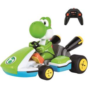 lot 5788 image: Carrera RC Mario Kart - Yoshi Race Kart with Sound